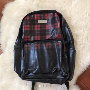 Killstar plaid backpack.